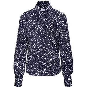 Seidensticker Damen Regular Fit Langarm Lässiges Business-Kleid, Dunkelblau, 46 Seidensticker Damen Regular Fit Langarm Lässiges Business-Kleid, Dunkelblau, 46