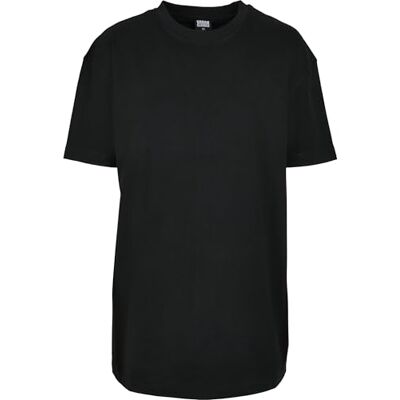 Urban Classics Damen Oversized Boyfriend Tee – Lockeres Baumwoll T-Shirt mit Rundhalsausschnitt & kurzen Ärmeln, ideal für Alltag, Freizeit & Streetwear,Schwarz,L Große Größen Urban Classics Damen Oversized Boyfriend Tee – Lockeres Baumwoll T-Shirt mit Rundhalsausschnitt & kurzen Ärmeln, ideal für Alltag, Freizeit & Streetwear,Schwarz,L Große Größen