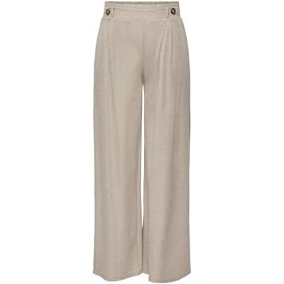 JDY Damen BIRDIE GEGGO Long Pant JRS NOOS Stoffhose, Chateau Gray/Detail:Melange, XL / 32L JDY Damen BIRDIE GEGGO Long Pant JRS NOOS Stoffhose, Chateau Gray/Detail:Melange, XL / 32L