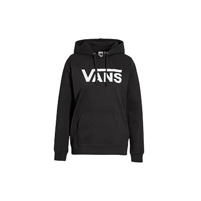 Vans Damen Drop V Logo Hoodie Kapuzenpullover, Schwarz, S Vans Damen Drop V Logo Hoodie Kapuzenpullover, Schwarz, S