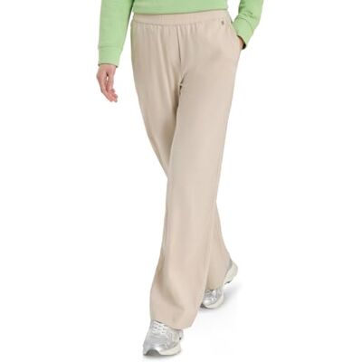Cecil Leichte Hose im Loose Fit mit Stretch Grain beige L Cecil Leichte Hose im Loose Fit mit Stretch Grain beige L