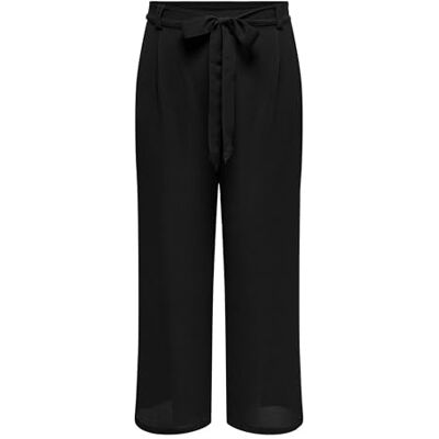 ONLY Carmakoma Damen Carlux Life Palazzo Ankle Pant Noos, Schwarz, 50 EU ONLY Carmakoma Damen Carlux Life Palazzo Ankle Pant Noos, Schwarz, 50 EU