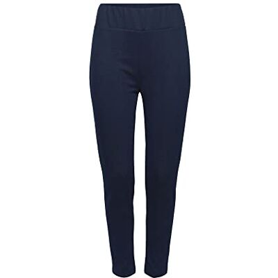 ESPRIT Damen Leggings Check W LE blickdicht gemustert 1 Stück, Blau (Marine 6120), 42-44 ESPRIT Damen Leggings Check W LE blickdicht gemustert 1 Stück, Blau (Marine 6120), 42-44