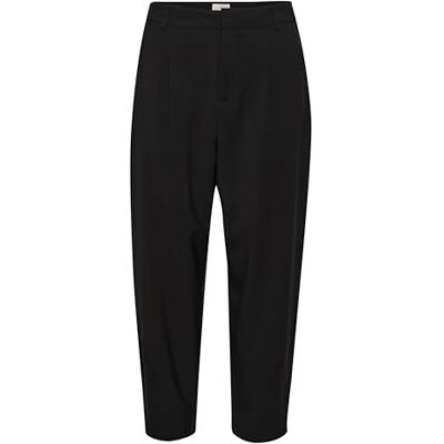 KAFFE Damen Anzughose KAMERLE Damen Hose High Waist 7/8 Damenhose Business Regular Fit Hohe Taille 38, Black Deep KAFFE Damen Anzughose KAMERLE Damen Hose High Waist 7/8 Damenhose Business Regular Fit Hohe Taille 38, Black Deep