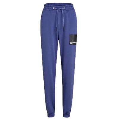 KARL LAGERFELD JEANS Frauen Box Logo Regular Sweatpant Skipper Blue S KARL LAGERFELD JEANS Frauen Box Logo Regular Sweatpant Skipper Blue S