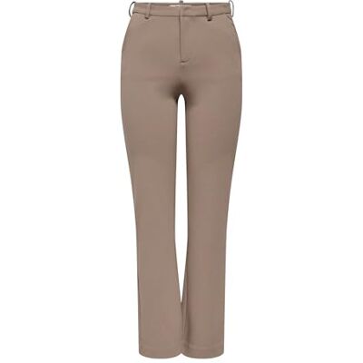 ONLY Damen ONLRAFFY-YO Life MID STR Pant TLR NOOS Hose 15265049,Fossil,L / 34L ONLY Damen ONLRAFFY-YO Life MID STR Pant TLR NOOS Hose 15265049,Fossil,L / 34L