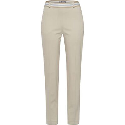 Raphaela by Brax Damen Lillyth Cool Summer Jersey Hose, Ecru, 38W / 32L EU Raphaela by Brax Damen Lillyth Cool Summer Jersey Hose, Ecru, 38W / 32L EU