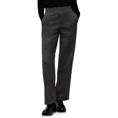 Street One Straight Leg Jacquard Hose Gravel Grey Mel. 42 Street One Straight Leg Jacquard Hose Gravel Grey Mel. 42