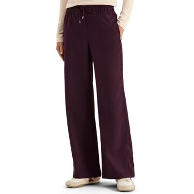 Cecil Wide Leg Hose Eggplant red M Cecil Wide Leg Hose Eggplant red M