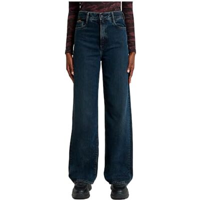 G-STAR Damen Deck 2.0 High Loose Jeans, Blau (Worn in deep Space D23591-D489-G949), 29W / 32L G-STAR Damen Deck 2.0 High Loose Jeans, Blau (Worn in deep Space D23591-D489-G949), 29W / 32L