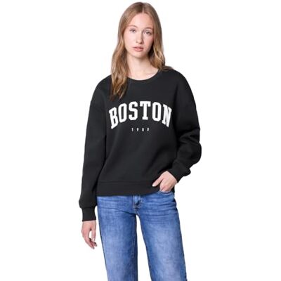 Street One Studio Loose Fit Sweatshirt Black 36 Street One Studio Loose Fit Sweatshirt Black 36