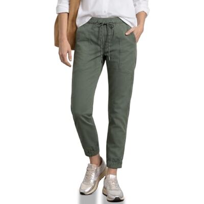 Street One Leichte Slim Leg Hose Bound Green 42 Street One Leichte Slim Leg Hose Bound Green 42