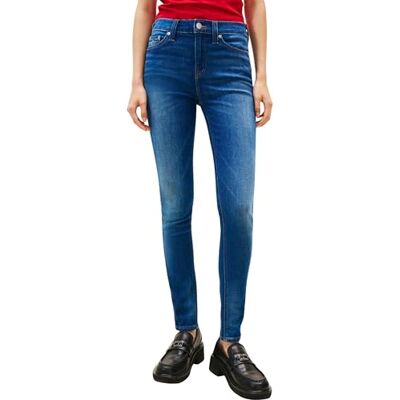 Tommy Jeans Damen Nora Md Skn Di1237 Dw0dw21819 Skinny, Denim (Denim Medium), 33W / 32L EU Tommy Jeans Damen Nora Md Skn Di1237 Dw0dw21819 Skinny, Denim (Denim Medium), 33W / 32L EU