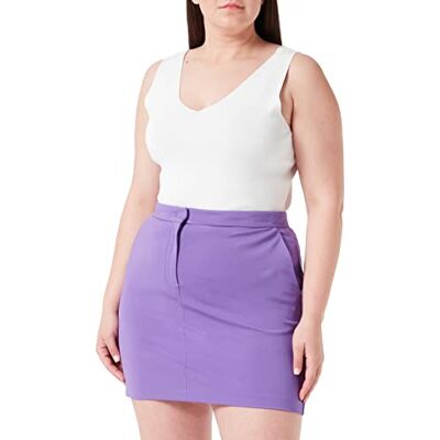 Pinko Damen GRATIFICANTE Gonna Punto Stoff Rock, YB1_Lilla Lavanda, 36 Pinko Damen GRATIFICANTE Gonna Punto Stoff Rock, YB1_Lilla Lavanda, 36