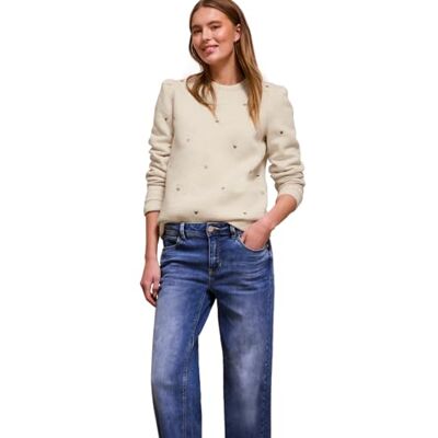 Street One Studio Shirt mit Herzstickerei Street One Studio Shirt mit Herzstickerei