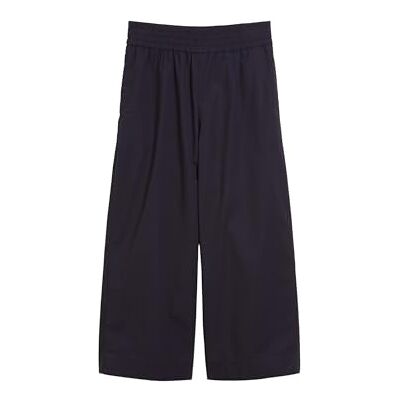 Marc O' Polo Denim Damen Culottehose verkürzte Länge mit elastischem Bund, Blau (Blue Depths), XXL Marc O' Polo Denim Damen Culottehose verkürzte Länge mit elastischem Bund, Blau (Blue Depths), XXL
