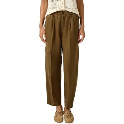 s.Oliver Leinenmix-Hose mit Barrel Leg s.Oliver Leinenmix-Hose mit Barrel Leg