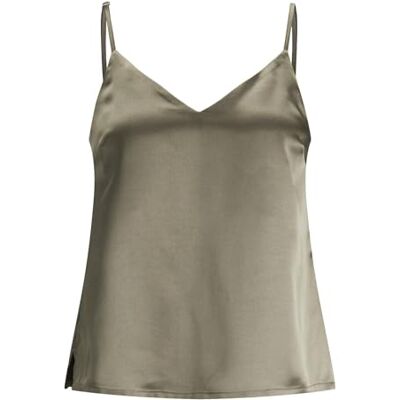 JJXX Women's JXMALIA Satin NOOS Top, Brindle, L JJXX Women's JXMALIA Satin NOOS Top, Brindle, L