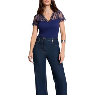 Morgan Kurzarm-T-Shirt für Damen Morgan Kurzarm-T-Shirt für Damen