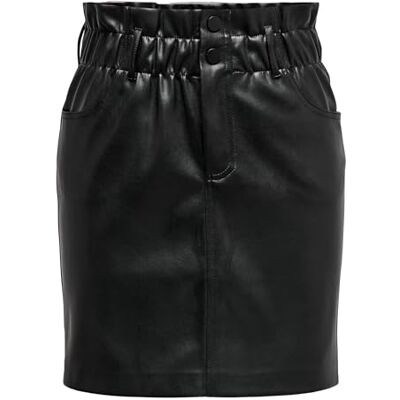 ONLY Female Kunstlederrock ONLMAIYA-Miri Minirock aus Kunstleder Synthetic leather skirt ONLY Female Kunstlederrock ONLMAIYA-Miri Minirock aus Kunstleder Synthetic leather skirt