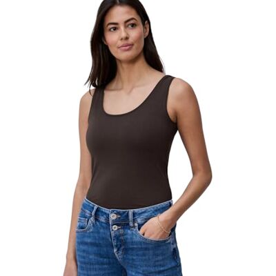 Street One Basic Top mit Rundhals in Unifarbe Street One Basic Top mit Rundhals in Unifarbe