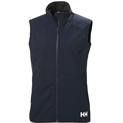 Hansen Damen W Paramount Softshell Weste, Marineblau, XS Hansen Damen W Paramount Softshell Weste, Marineblau, XS
