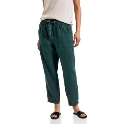 Street One SOL_Paperbag Solid HW Slim legL28 Dark Garden Green 40 Street One SOL_Paperbag Solid HW Slim legL28 Dark Garden Green 40