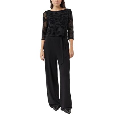 Comma Jersey-Jumpsuit im Fabric Mix Comma Jersey-Jumpsuit im Fabric Mix