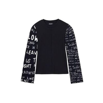 Desigual TS_Rebe, 2000 Negro, XL Desigual TS_Rebe, 2000 Negro, XL