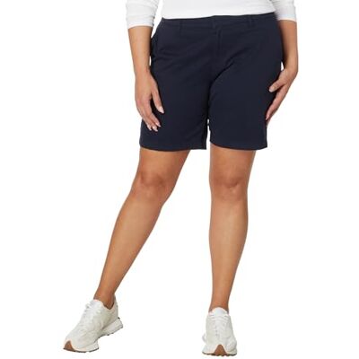 Tommy Hilfiger Damen 9" Hollywood Chino Lässige Shorts, Marineblau, 38 (2er Pack) Tommy Hilfiger Damen 9" Hollywood Chino Lässige Shorts, Marineblau, 38 (2er Pack)