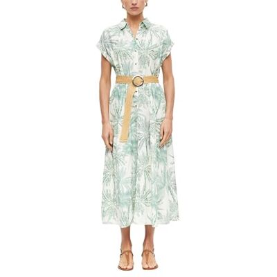 s.Oliver BLACK LABEL Damen Dress 2180655 04A1 Creme 46 s.Oliver BLACK LABEL Damen Dress 2180655 04A1 Creme 46