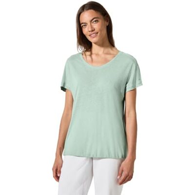 Cecil Damen T-Shirt mit Knopfdetail Cecil Damen T-Shirt mit Knopfdetail