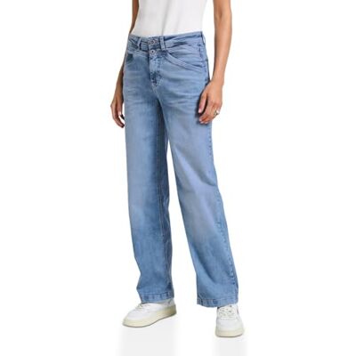 Street One Wide Leg Jeans Light Blue Washed 33 Street One Wide Leg Jeans Light Blue Washed 33
