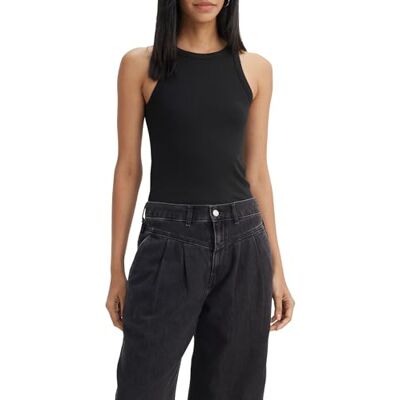 Levi's Damen Dreamy Tank ATR COLLAGE TEE DREAMY TANK, Caviar, S Levi's Damen Dreamy Tank ATR COLLAGE TEE DREAMY TANK, Caviar, S