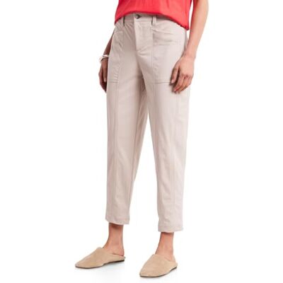 Street One High Waist Barrel Leg Hose im Casual Fit Clay Sand 34 Street One High Waist Barrel Leg Hose im Casual Fit Clay Sand 34