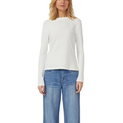 s.Oliver Damen T-Shirt 2176300 White 34 s.Oliver Damen T-Shirt 2176300 White 34