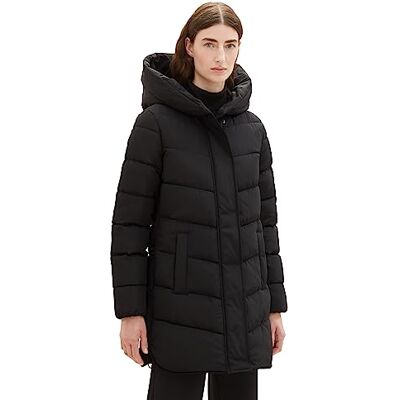 TOM TAILOR Damen Steppmantel mit Kapuze TOM TAILOR Damen Steppmantel mit Kapuze
