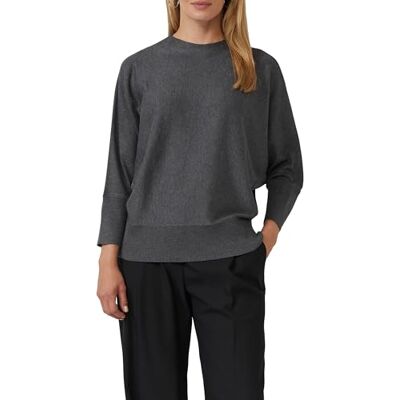 s.Oliver Strickpullover mit Fledermausärmeln und Rippbündchen s.Oliver Strickpullover mit Fledermausärmeln und Rippbündchen