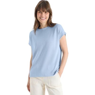 Cecil Damen T-Shirt mit Boatneck im Strick-Look Cecil Damen T-Shirt mit Boatneck im Strick-Look