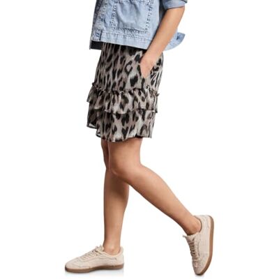 Street One Damen Knielanger Rock aus Chiffon mit Print Street One Damen Knielanger Rock aus Chiffon mit Print