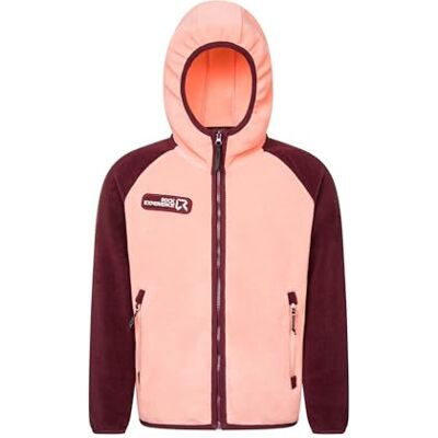 Rock Experience REJC00891-C959 Seward Hoodie FZ JUNIOR Fleece Sweatshirt Unisex 0711 Desert Flower+1013 Windsor Wine 10/140 Rock Experience REJC00891-C959 Seward Hoodie FZ JUNIOR Fleece Sweatshirt Unisex 0711 Desert Flower+1013 Windsor Wine 10/140