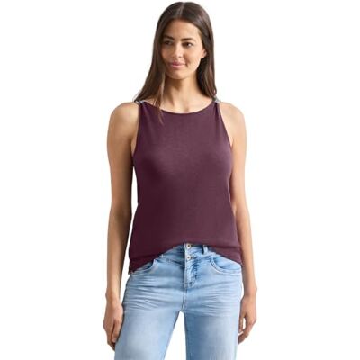 Street One Top mit U-Boot-Ausschnitt und Schulterdetail Street One Top mit U-Boot-Ausschnitt und Schulterdetail
