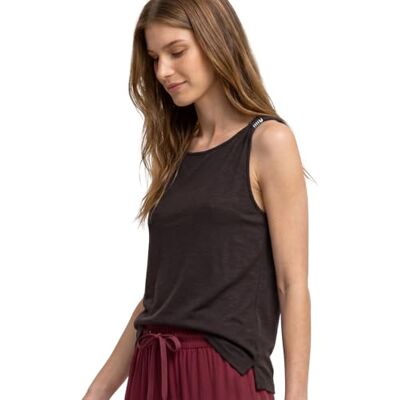Street One Top mit U-Boot-Ausschnitt und Schulterdetail Street One Top mit U-Boot-Ausschnitt und Schulterdetail