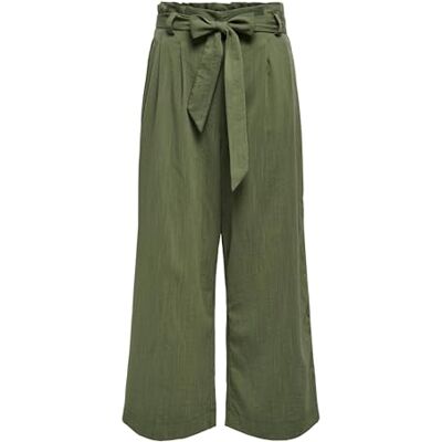 ONLY Onlmarsa Solid Paperbag Pant WVN Noos ONLY Onlmarsa Solid Paperbag Pant WVN Noos