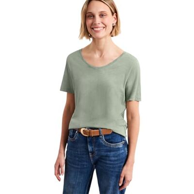 Street One Basic T-Shirt aus Jersey Street One Basic T-Shirt aus Jersey