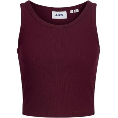 JJXX Damen Jxfallon STR Sl Rib Top JRS Noos, Cabernet, XL EU JJXX Damen Jxfallon STR Sl Rib Top JRS Noos, Cabernet, XL EU