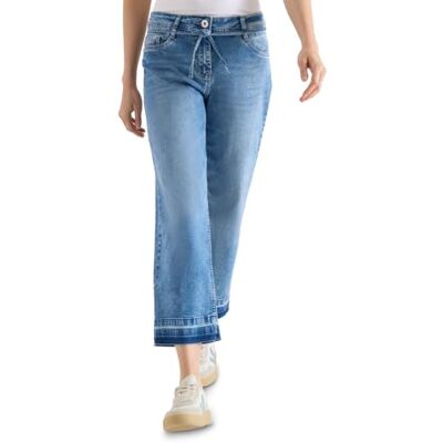 Cecil High Waist Straight Leg Jeans mit Loose Fit Authentic Used wash 33 Cecil High Waist Straight Leg Jeans mit Loose Fit Authentic Used wash 33