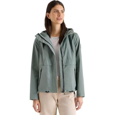 Cecil Windbreaker mit Hoodie kelp green M Cecil Windbreaker mit Hoodie kelp green M