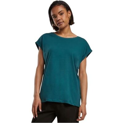 Urban Classics Ladies Extended Shoulder Tee Frauen T-Shirt lila Urban Classics Ladies Extended Shoulder Tee Frauen T-Shirt lila
