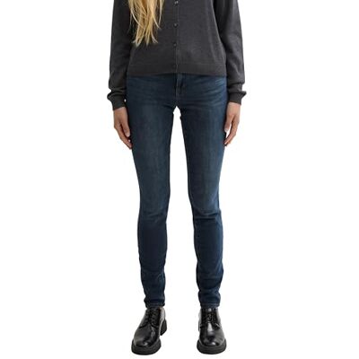 TOM TAILOR Damen Alexa Skinny Jeans, 10282 Dark Stone Wash Denim, 33W / 32L TOM TAILOR Damen Alexa Skinny Jeans, 10282 Dark Stone Wash Denim, 33W / 32L
